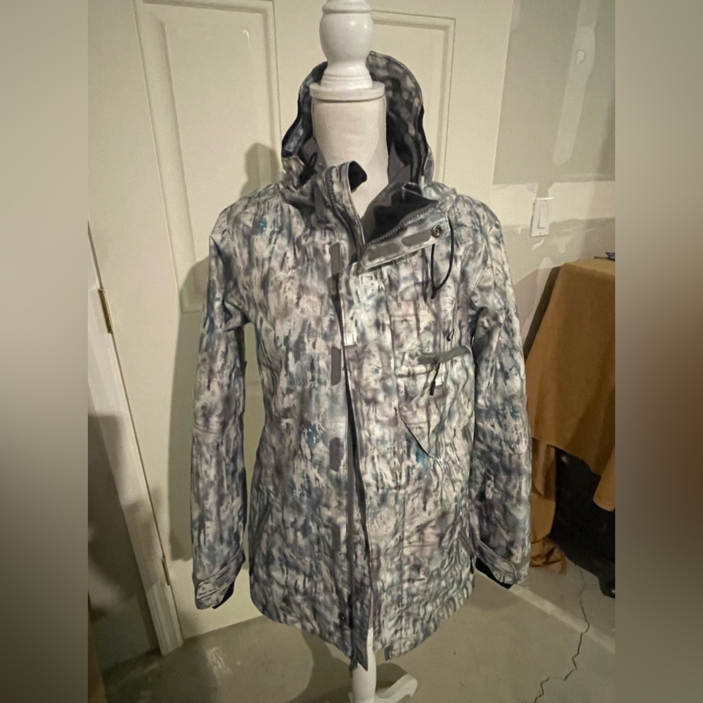 Woman’s Burton snowboarding jacket .